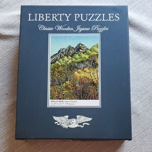 Liberty Puzzles Classic Wooden Jigsaw, "Maroon Bells"
